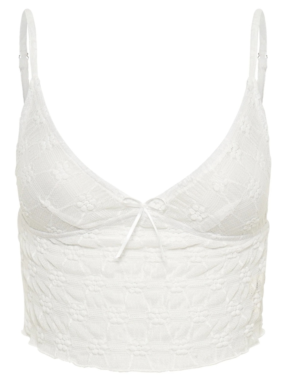 HIGHRACK STUDIOS White Hilda Mesh Cami